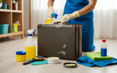 Soluciones caseras para quitar manchas de grasa de tu maleta